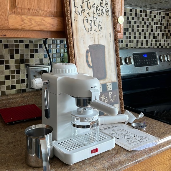 Krups Kitchen Krups 963 Espresso Mini 4 Cup Cappuccino Machine